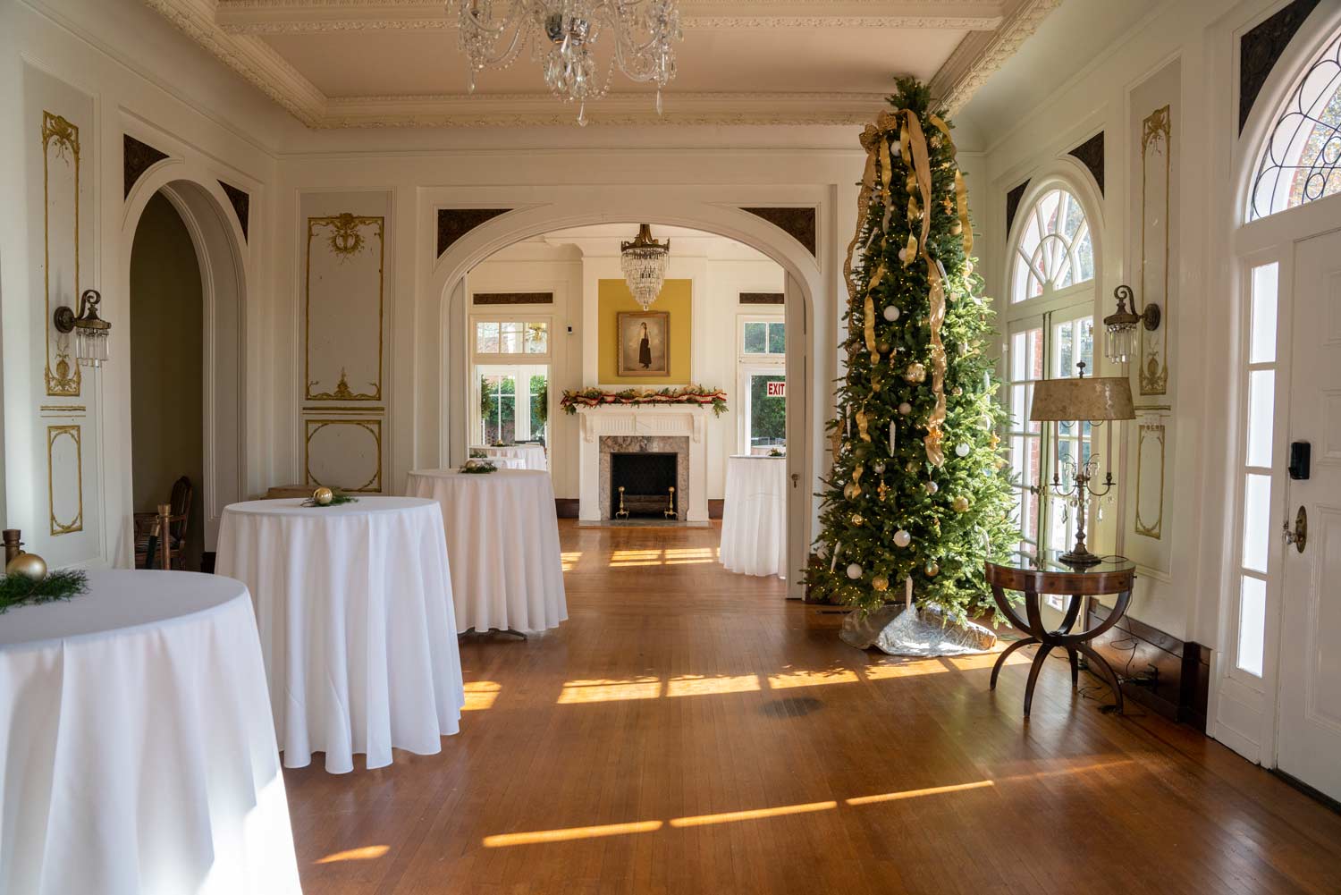 The Grand Hall of Truitt Vanderbilt Club, in LaGrange, Georgia.